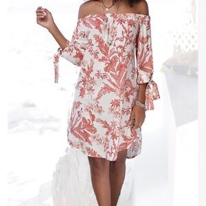 Lascana off-shoulder Floral Dress